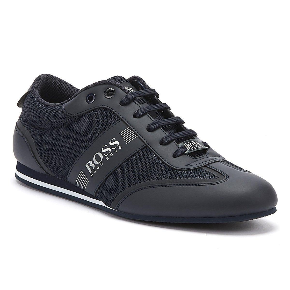 mens dark blue trainers