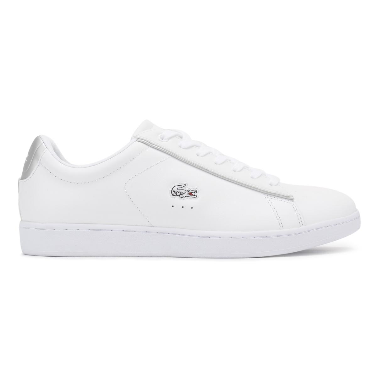 Lacoste Leather Womens White/light Grey 
