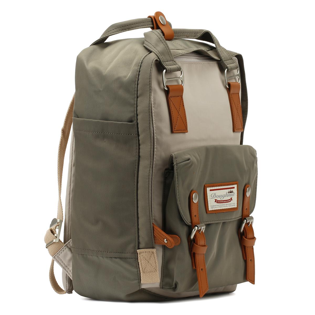 doughnut macaroon ivory & light grey backpack