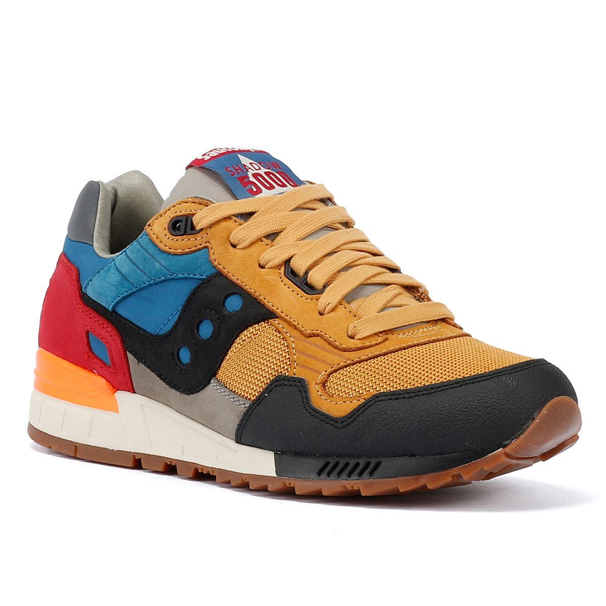 Saucony Shadow 5000 Leather Yellow/multi Trainers in Blue | Lyst UK