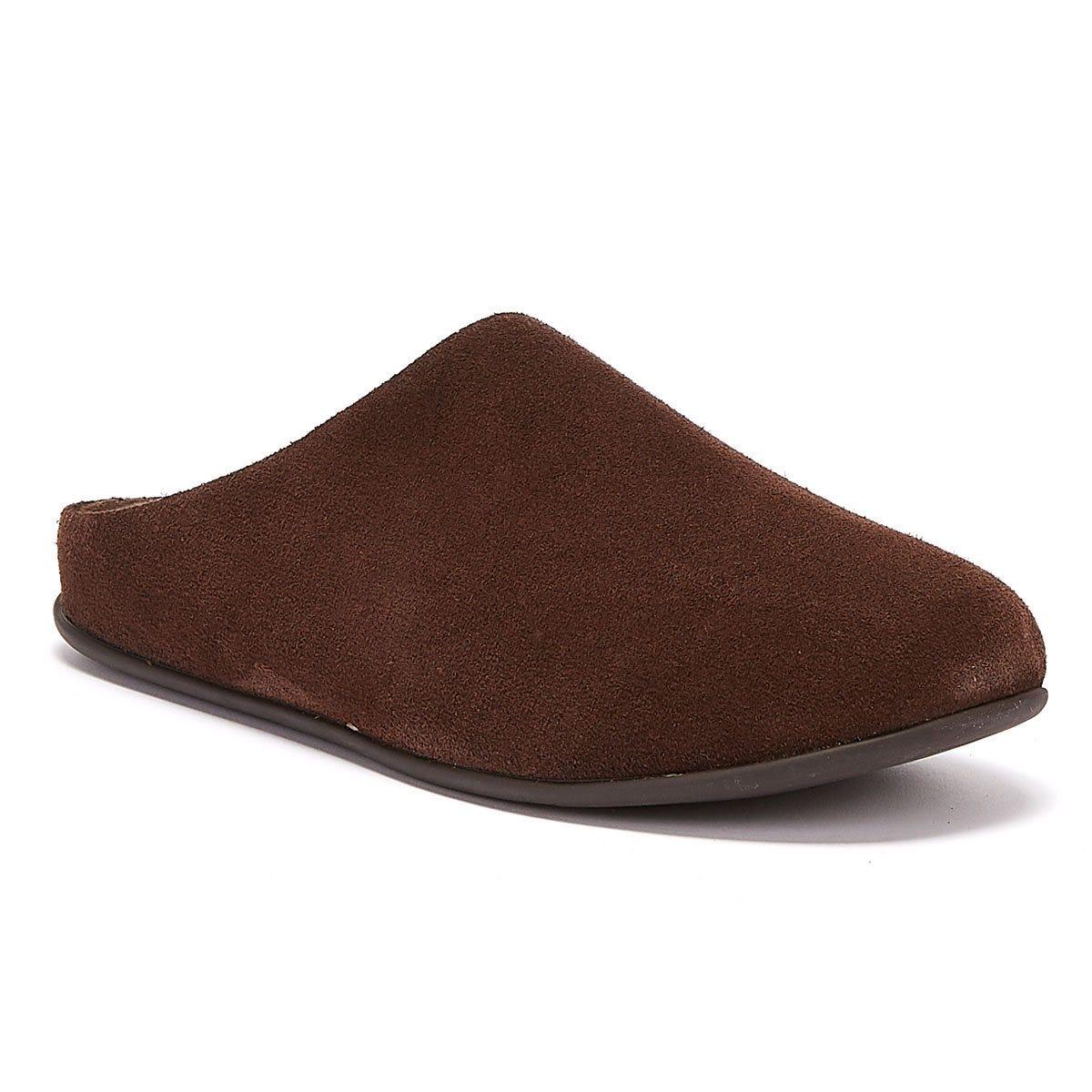 fitflop men's shove leather mule slippers