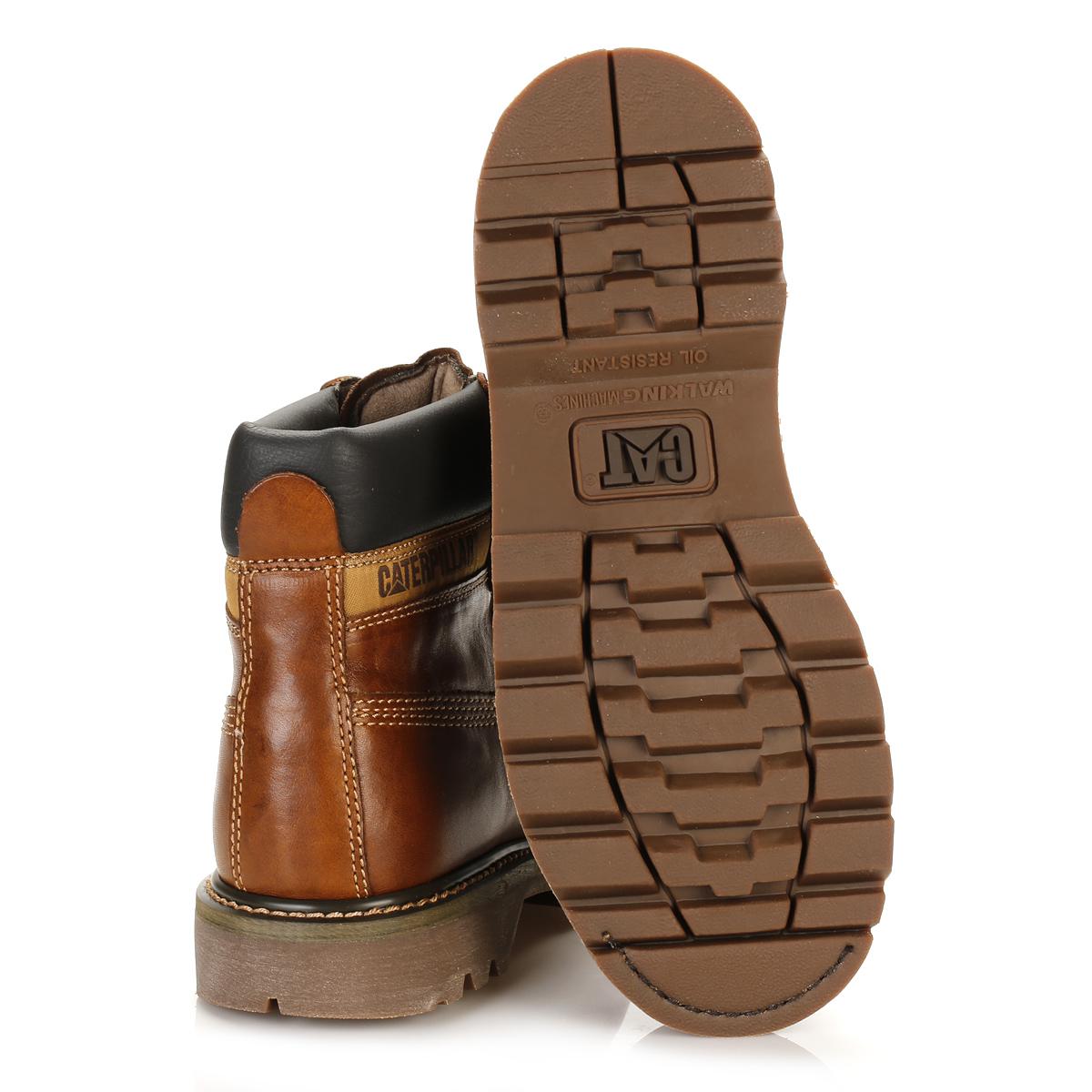 Caterpillar Leather Mens Golden Colorado Boots in Brown for Men Lyst