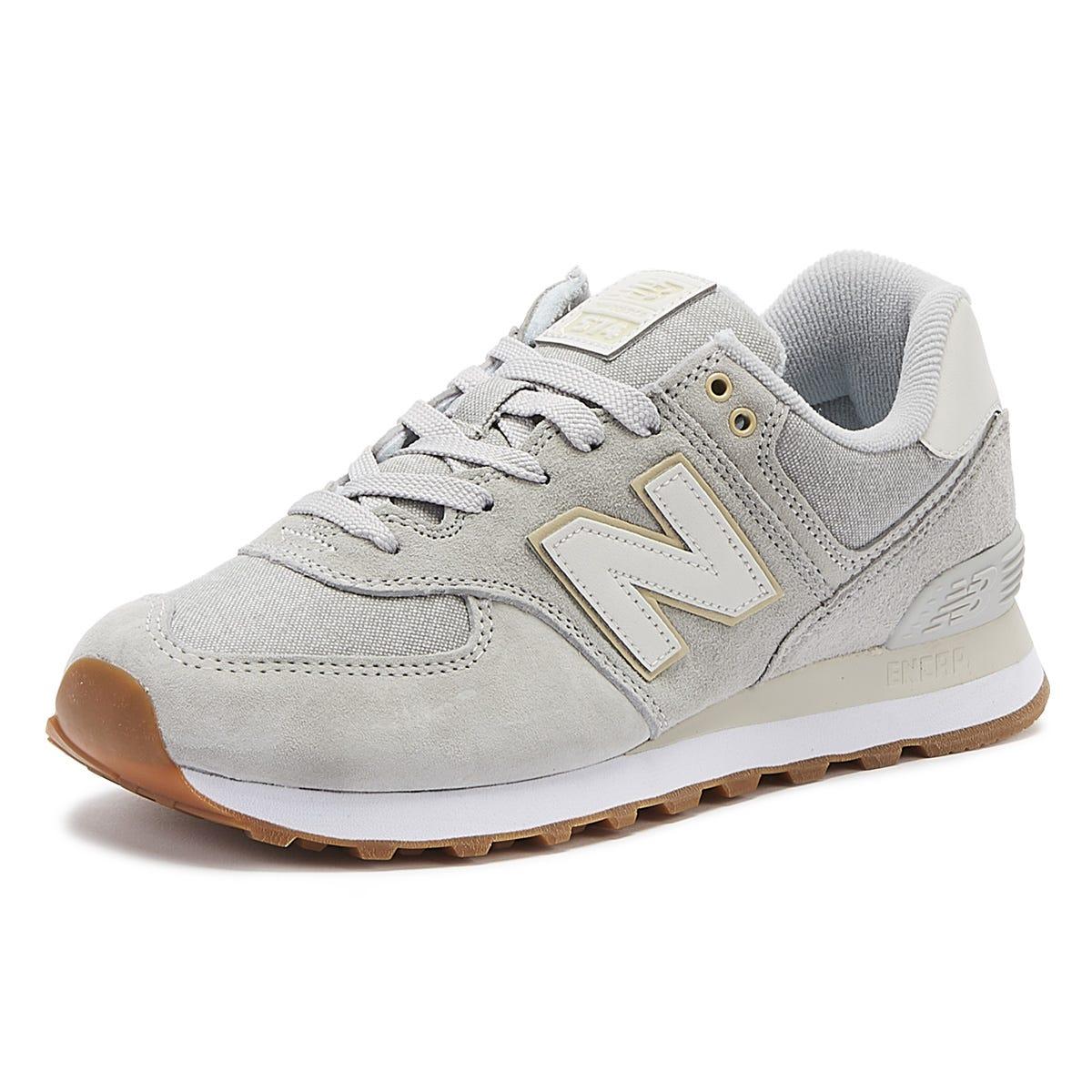 New Balance Suede 574 Rain Cloud Trainers in Grey (Gray) for Men - Lyst