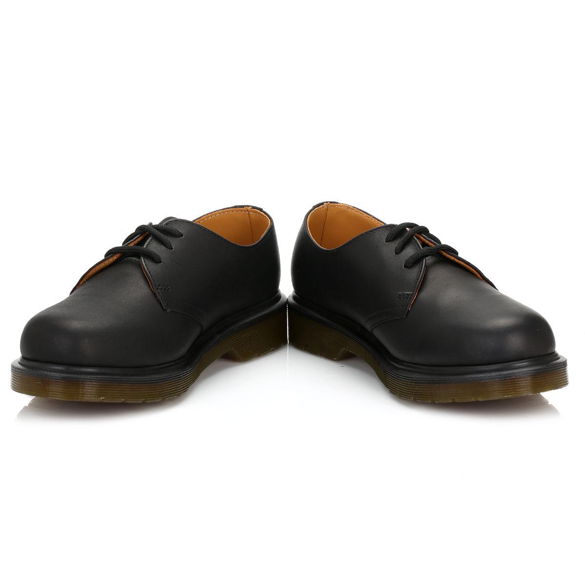 Dr. Martens Leather Dr. Martens 1461 Greasy Black Shoes for Men - Lyst