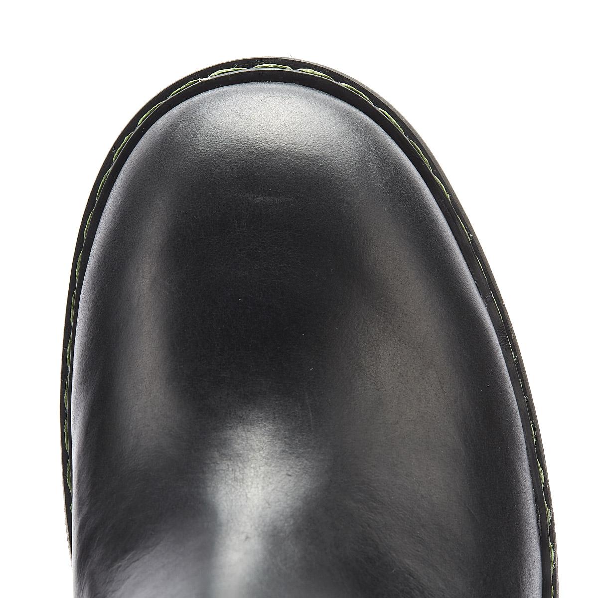 tommy hilfiger metallic cleated chelsea boot