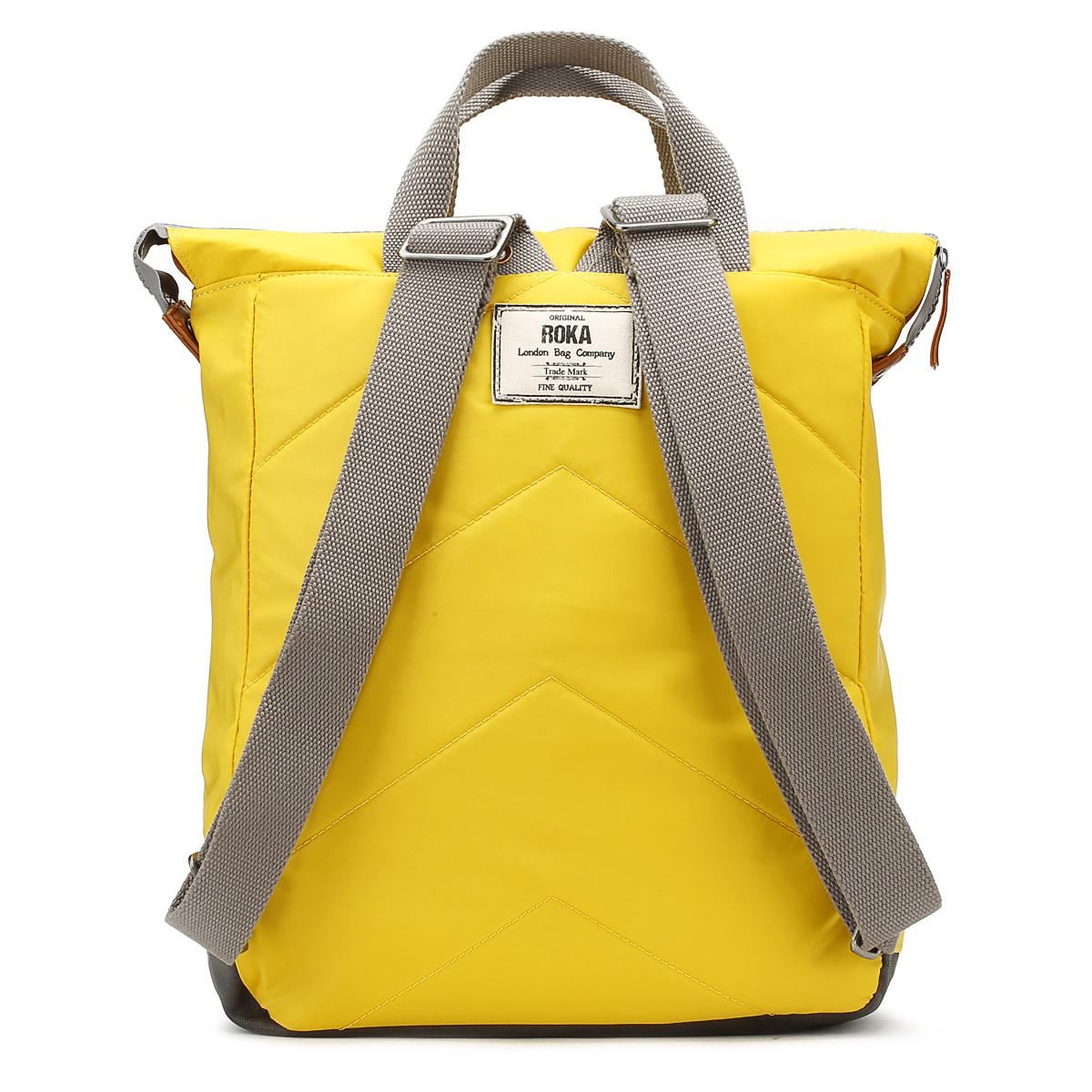 Roka Synthetic Mustard Bantry C Backpack in Yellow Lyst