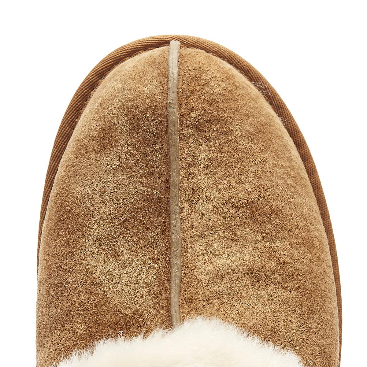 ugg scuffette ii womens chestnut brown sheepskin slippers