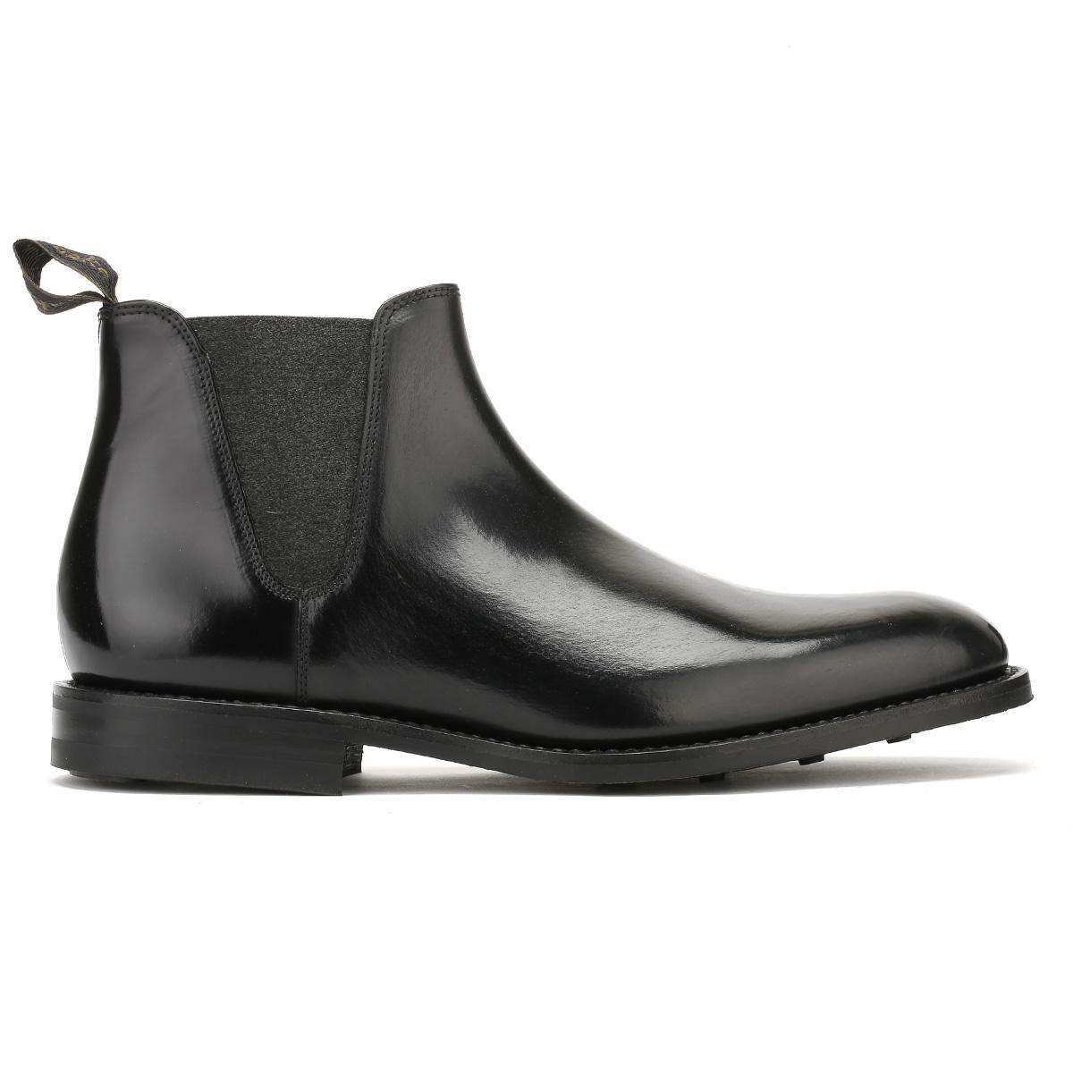 Loake Mens Black Leather Ascot Chelsea Boots for Men Lyst