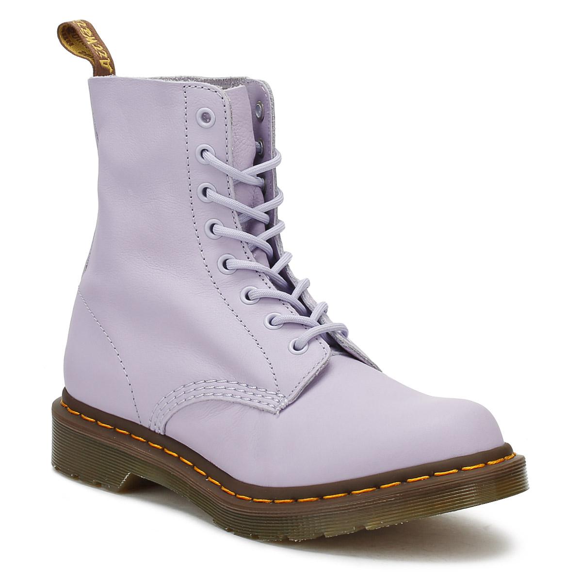 Dr. Martens Leather Dr. Martens Womens Purple Heather Pascal Boots - Lyst