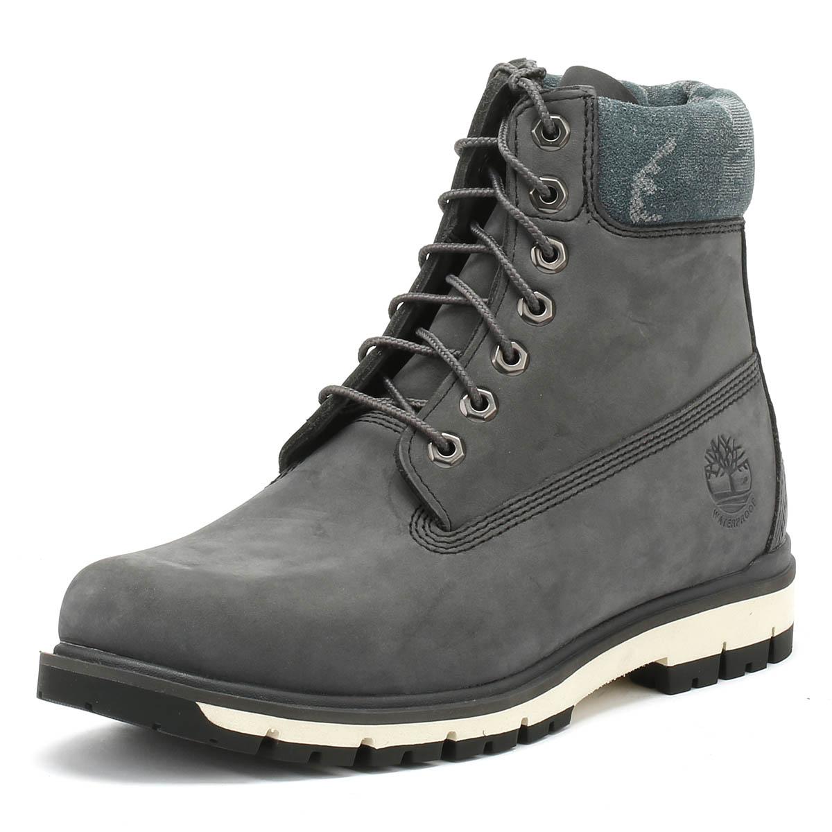 gray timbs mens
