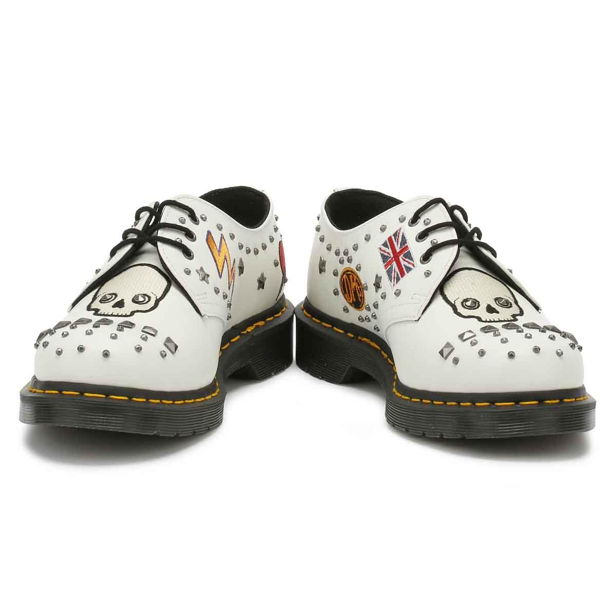 dr martens rockabilly white