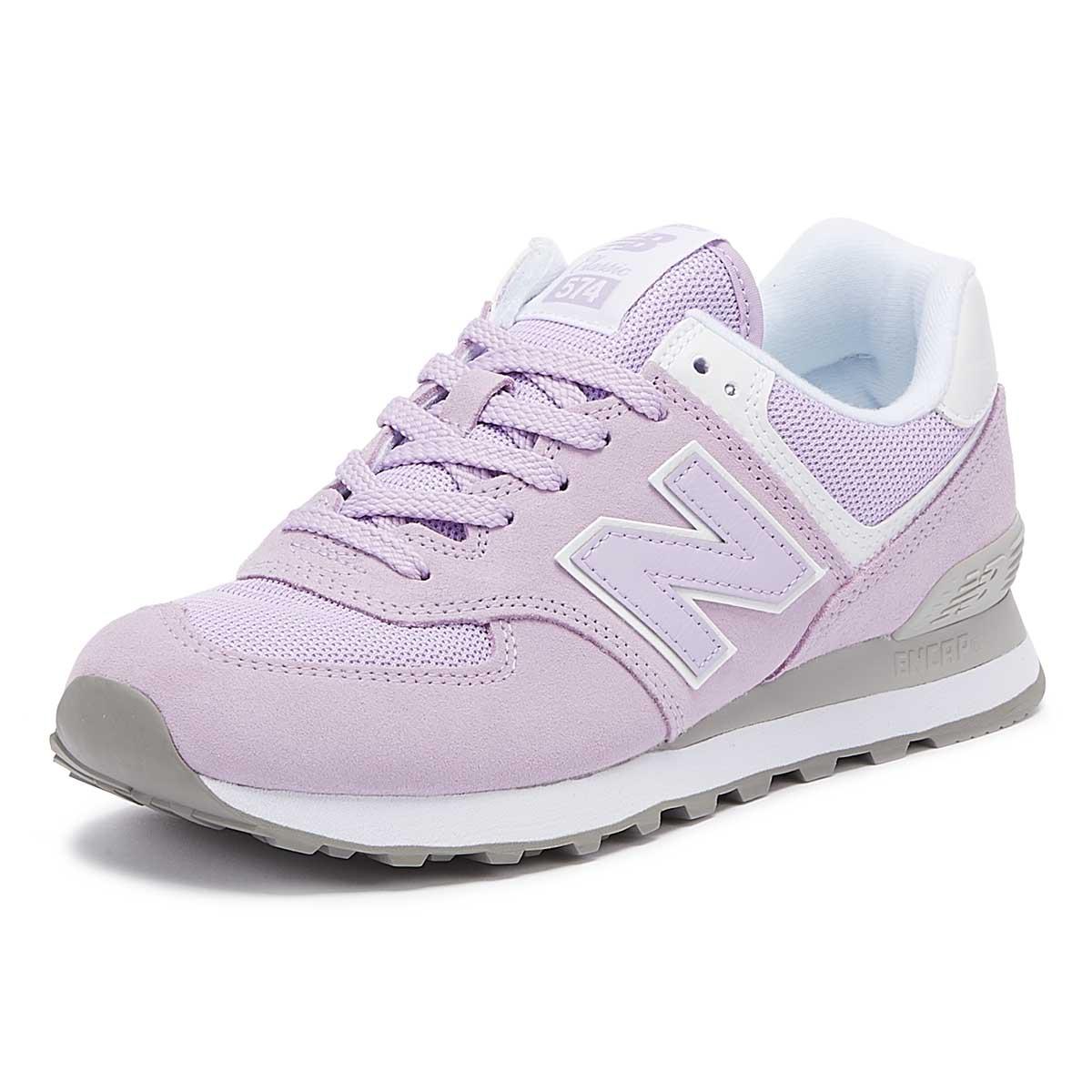 New Balance Suede Womens 574 Lilac 