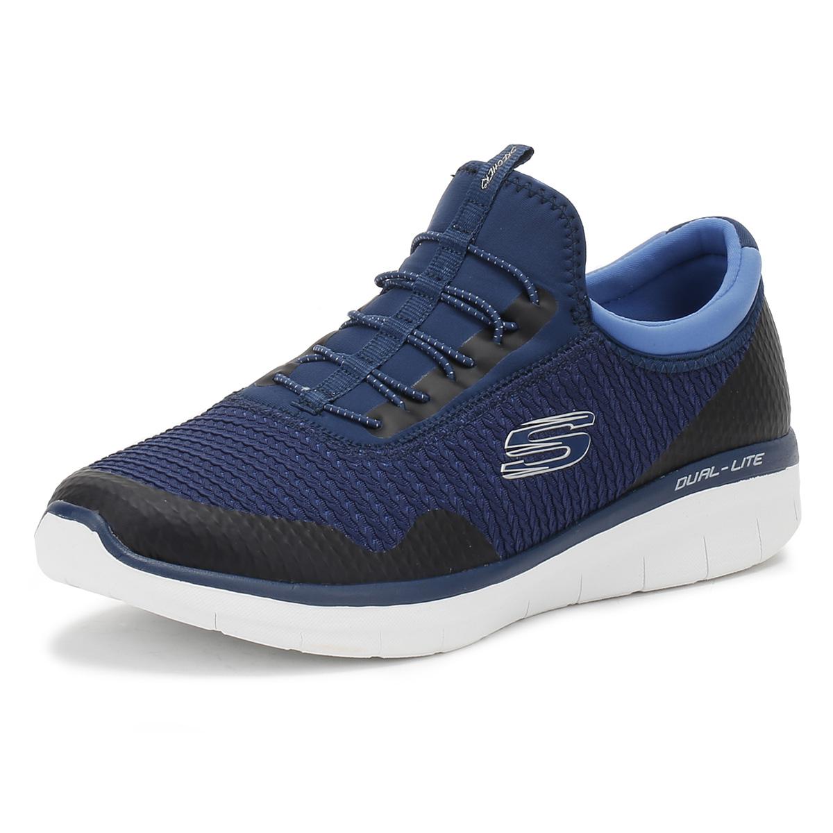 navy blue womens trainers uk