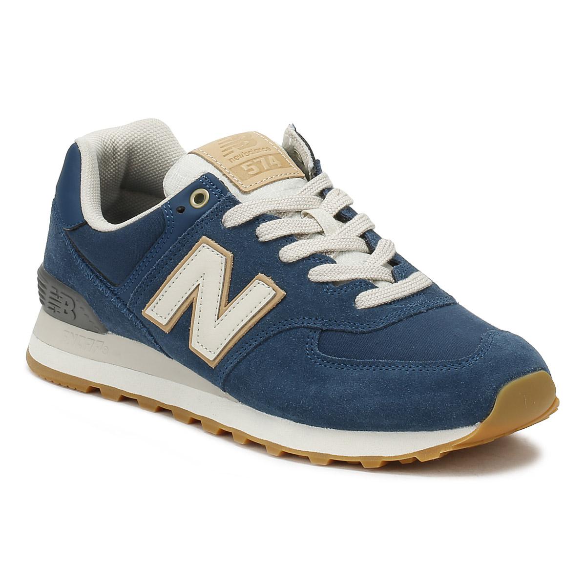 blue and tan new balance