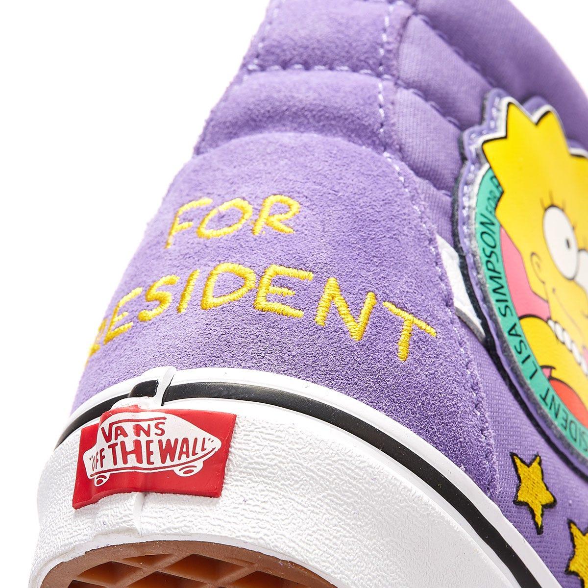 purple lisa vans