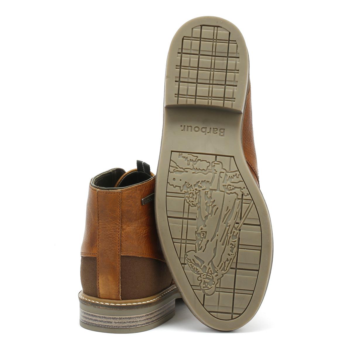 barbour readhead boots cognac