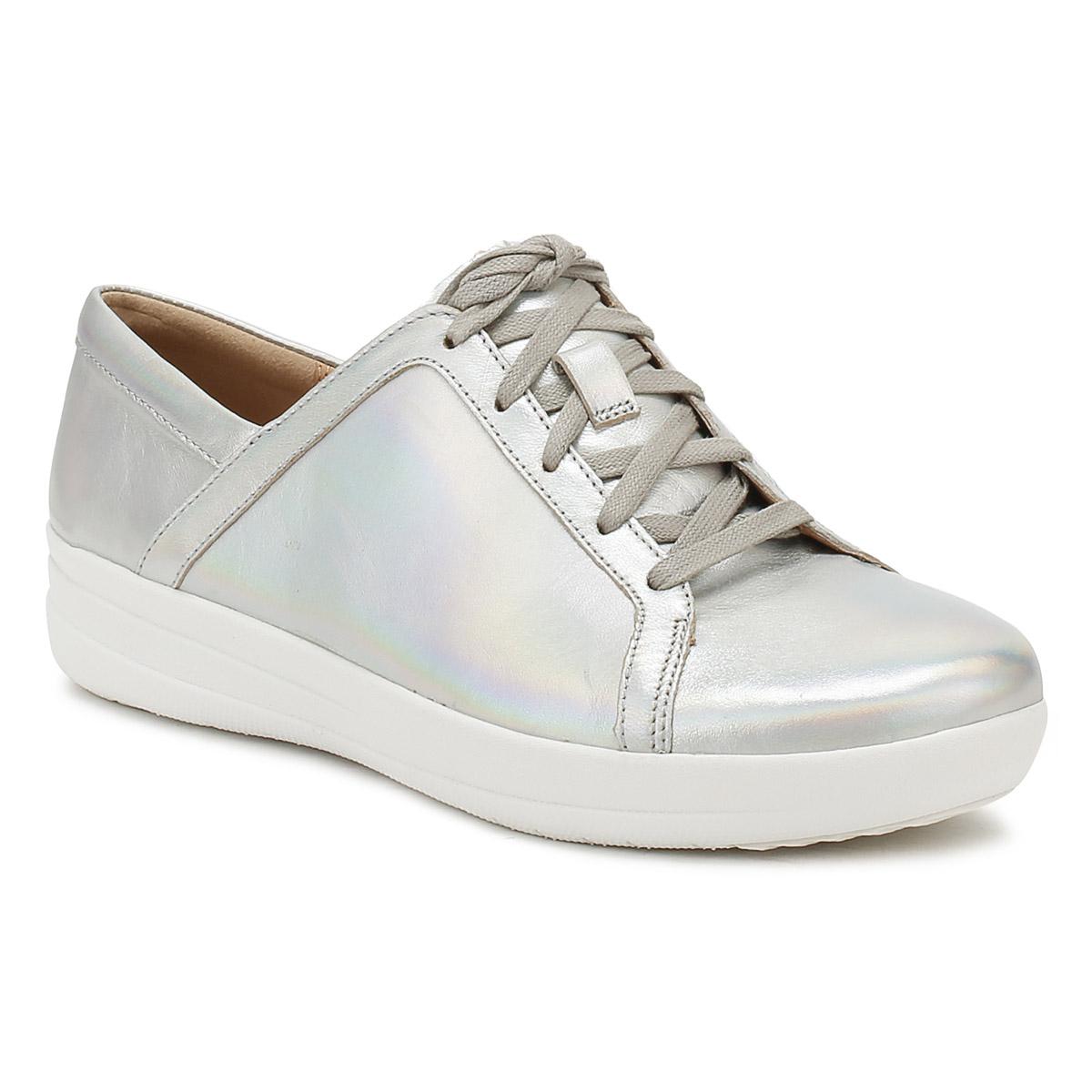 fitflop silver trainers