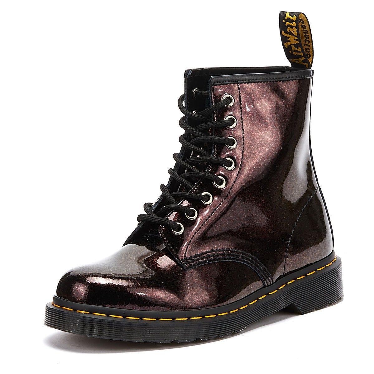 Dr. Martens Leather 1460 8-eye Sparkle Boots in Purple - Lyst
