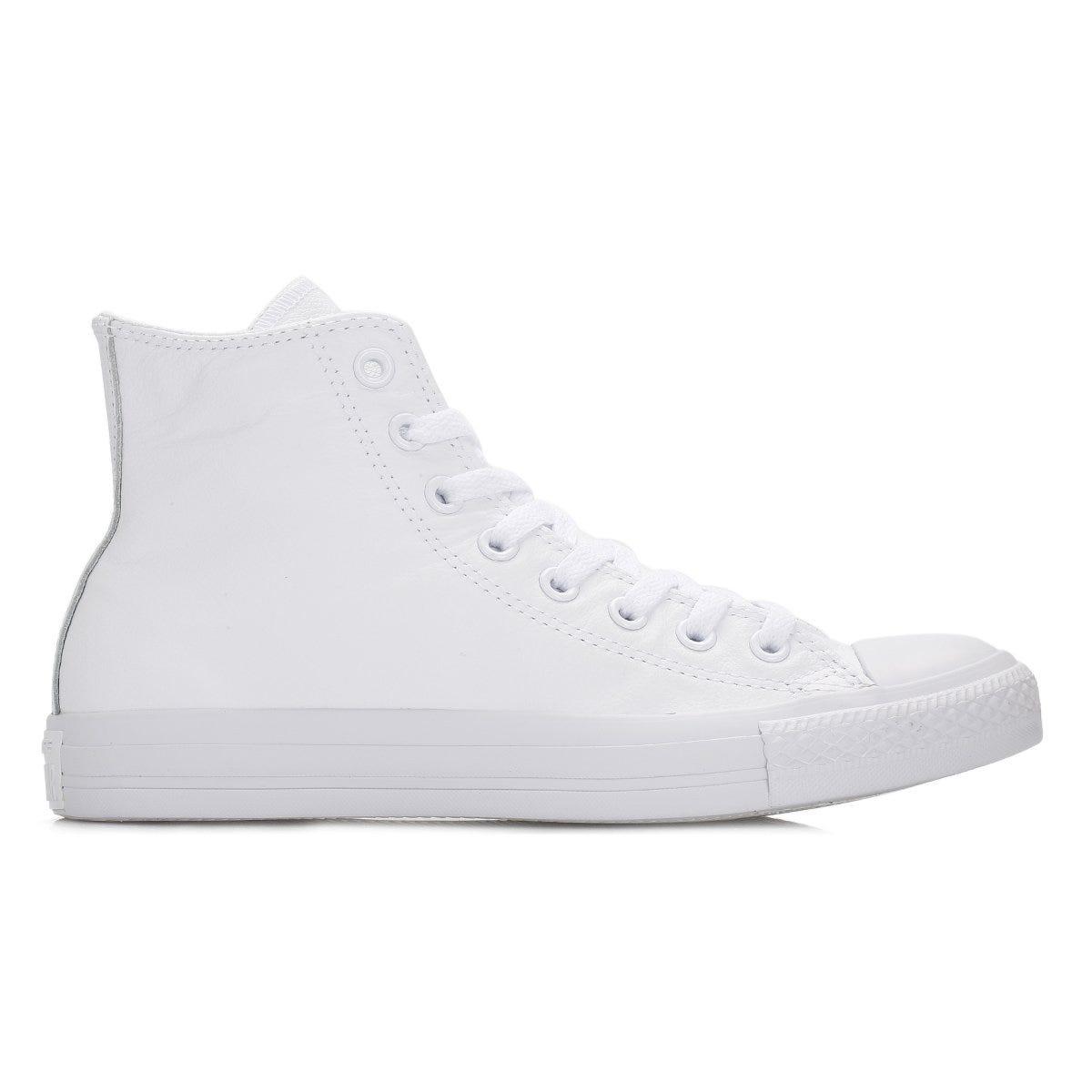 plain white hi tops