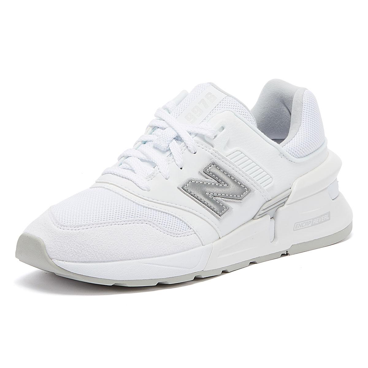 New Balance Leather 997 Sport Mens White Trainers for Men - Lyst