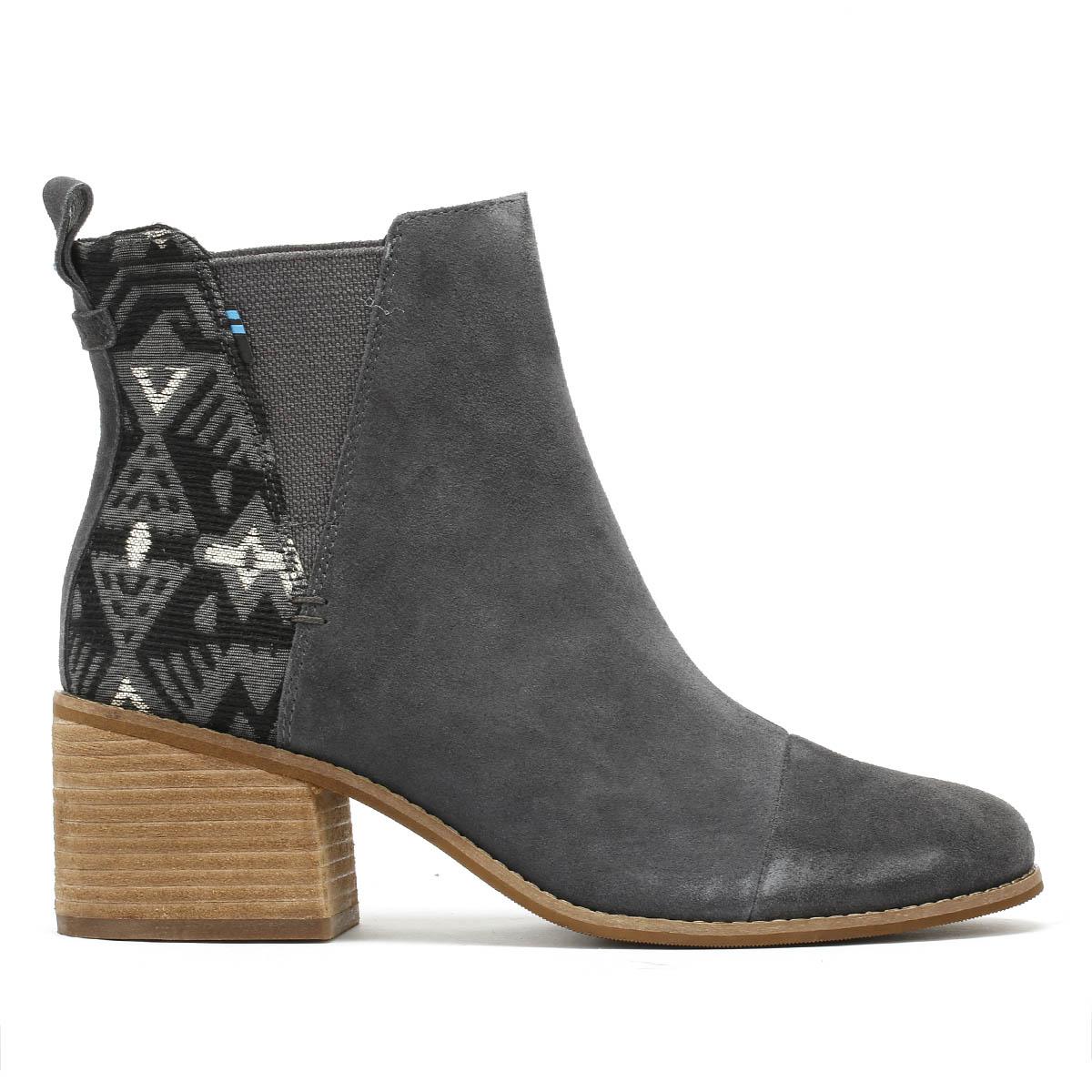 forged iron grey metallic jacquard women's esme boots