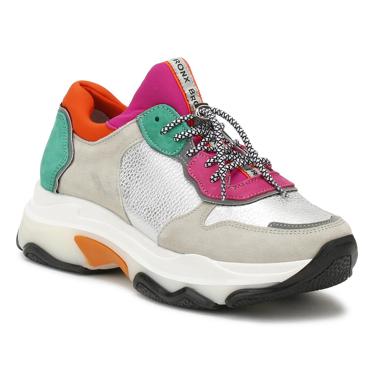 silver chunky trainers