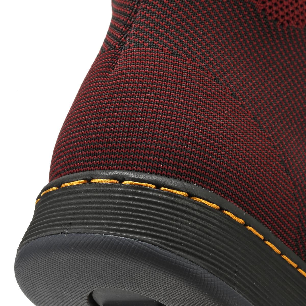 dr martens knit rigal oxblood