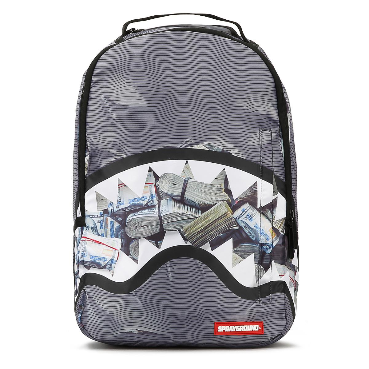 Sprayground Synthetic Blue Money Hungry Shark Backpack Lyst