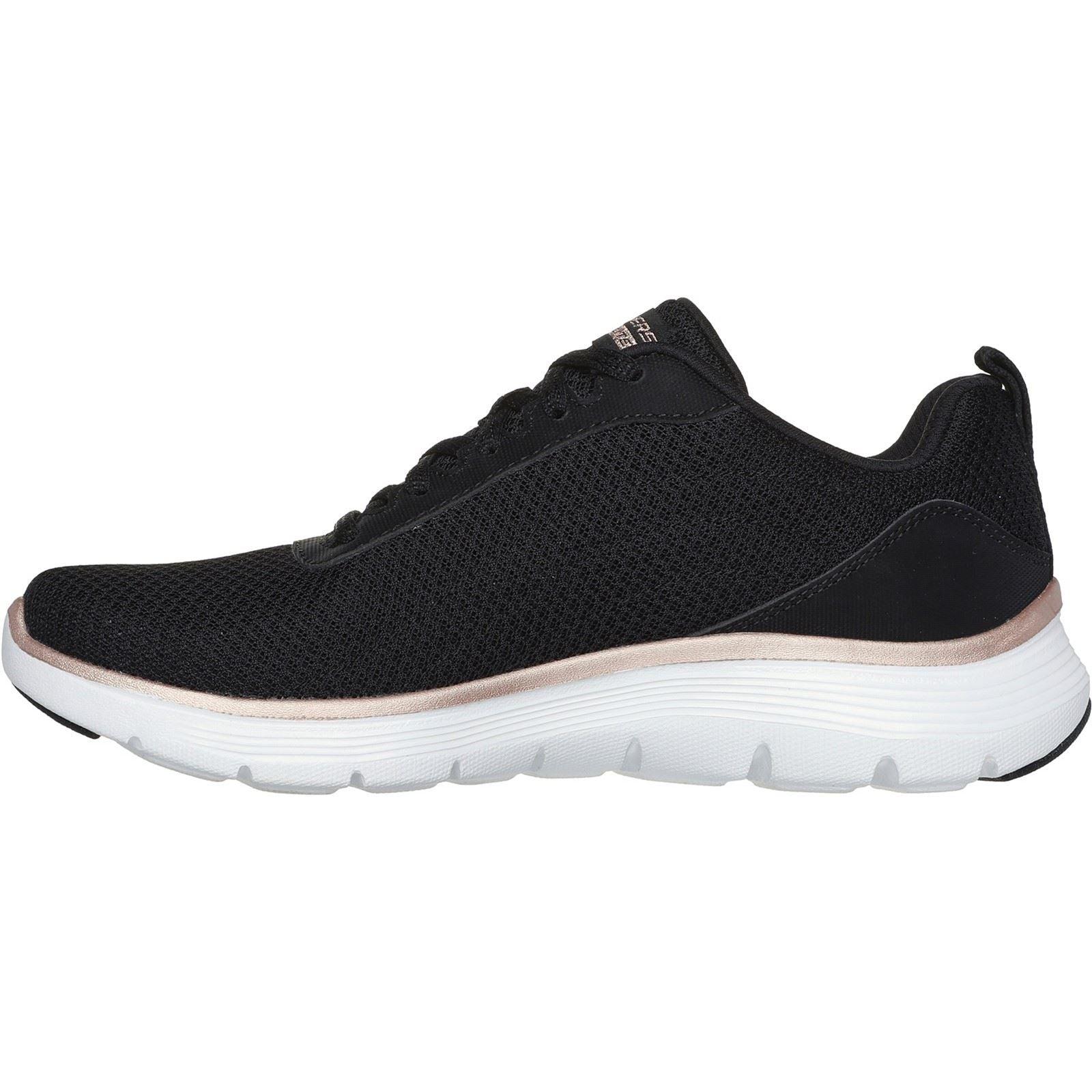 Skechers Flex Appeal 5.0 Uptake Textile Women s rose Gold Trainers in Blue Lyst UK