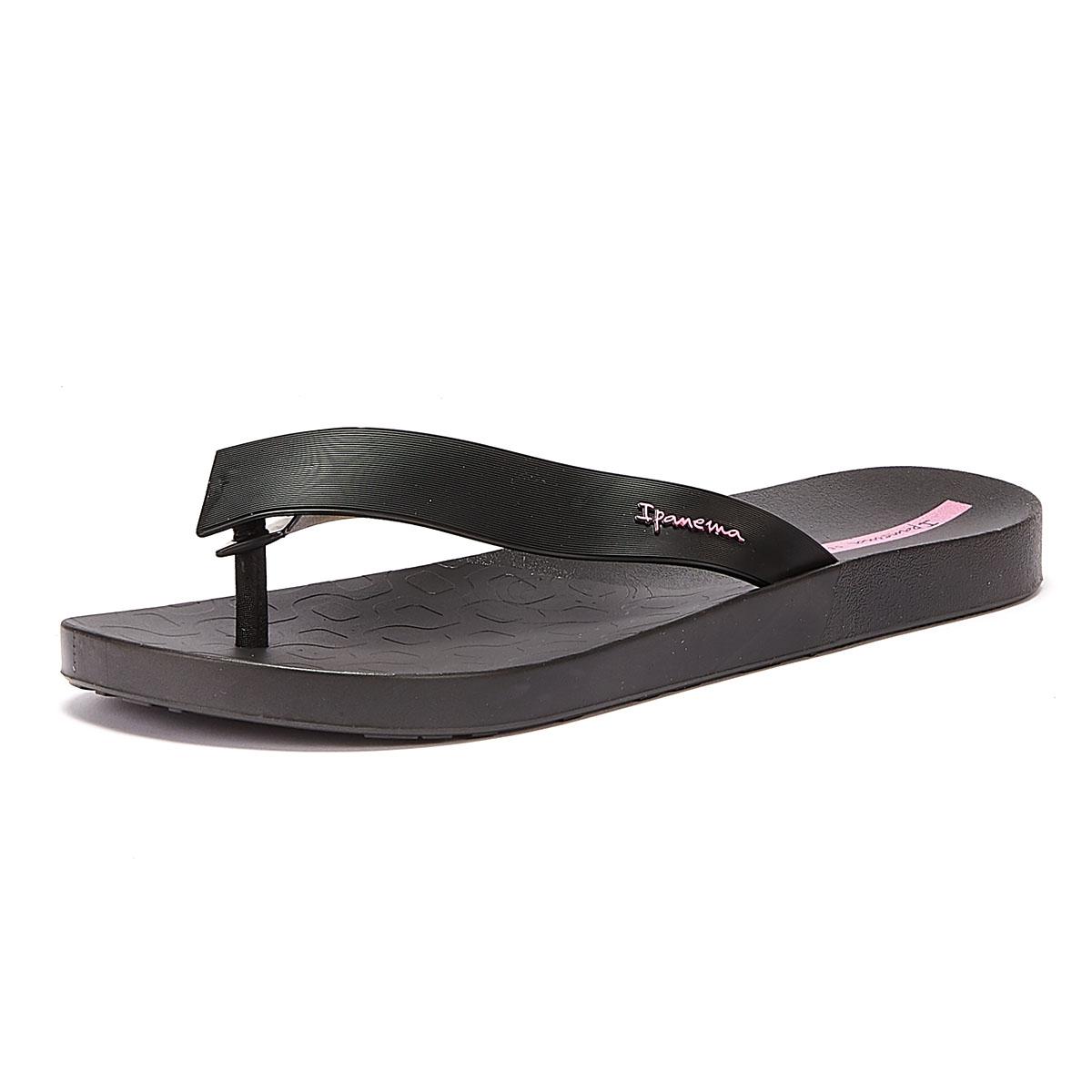 Ipanema Hit Womens Black Flip Flops Lyst