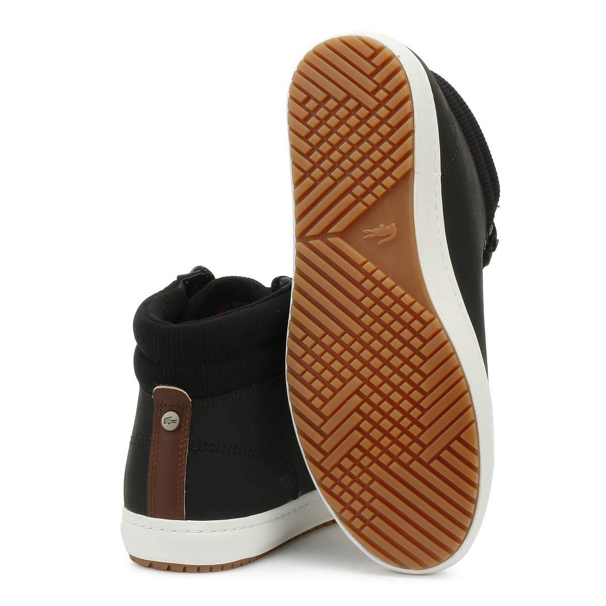 lacoste mens straightset insulate trainers