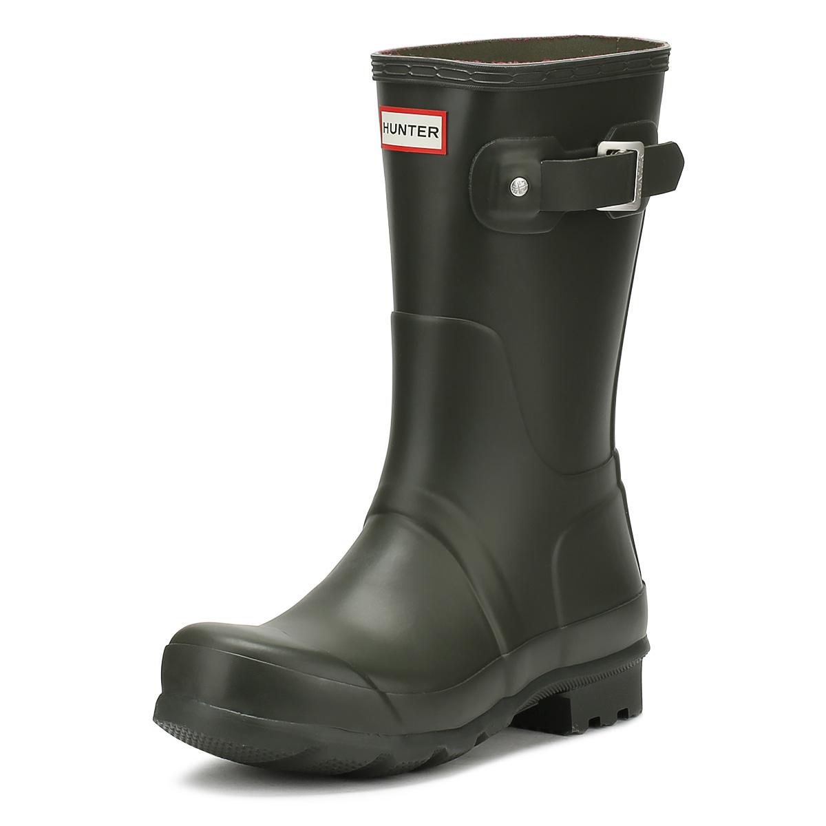 olive green hunter boots