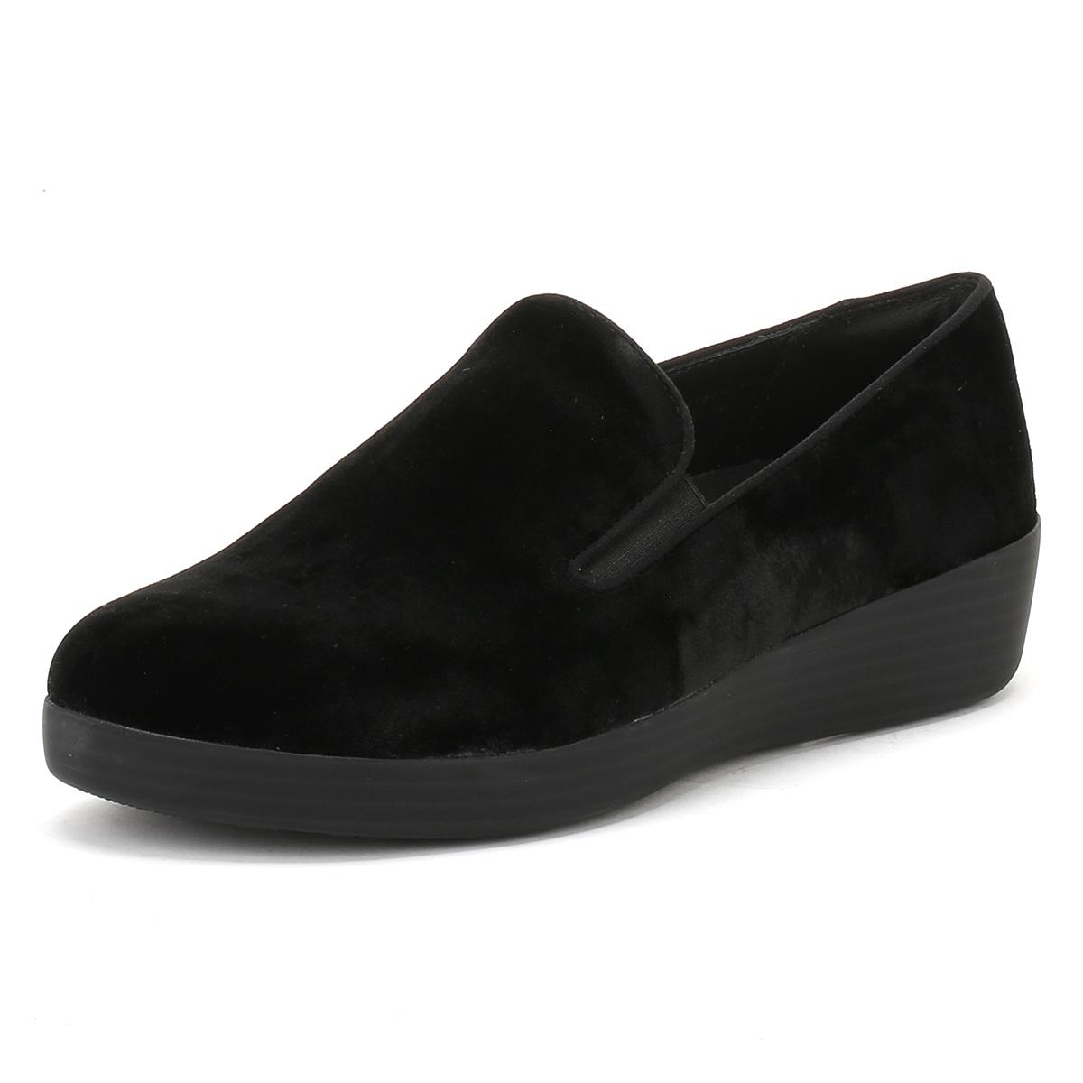 fitflop velvet mules