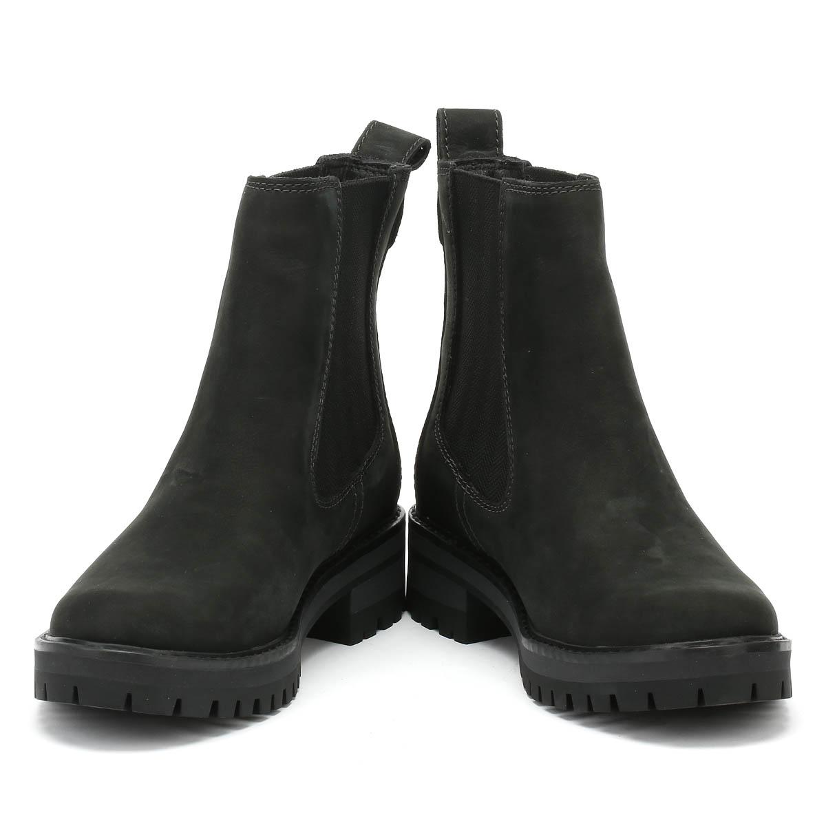courmayeur valley chelsea boot for women in black