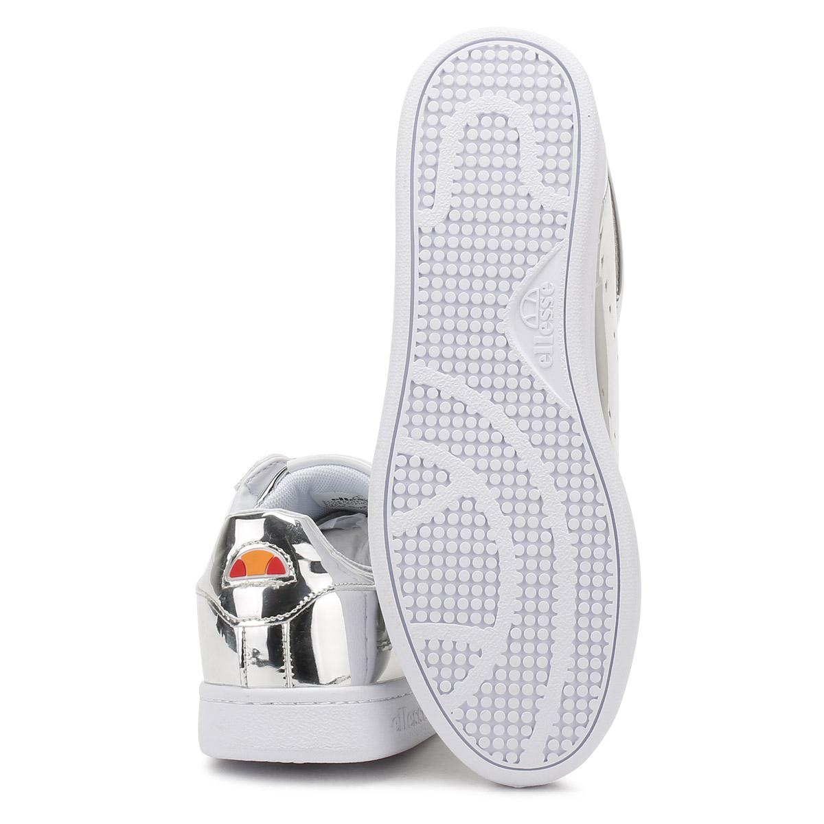 ellesse white anzia glitter trainers