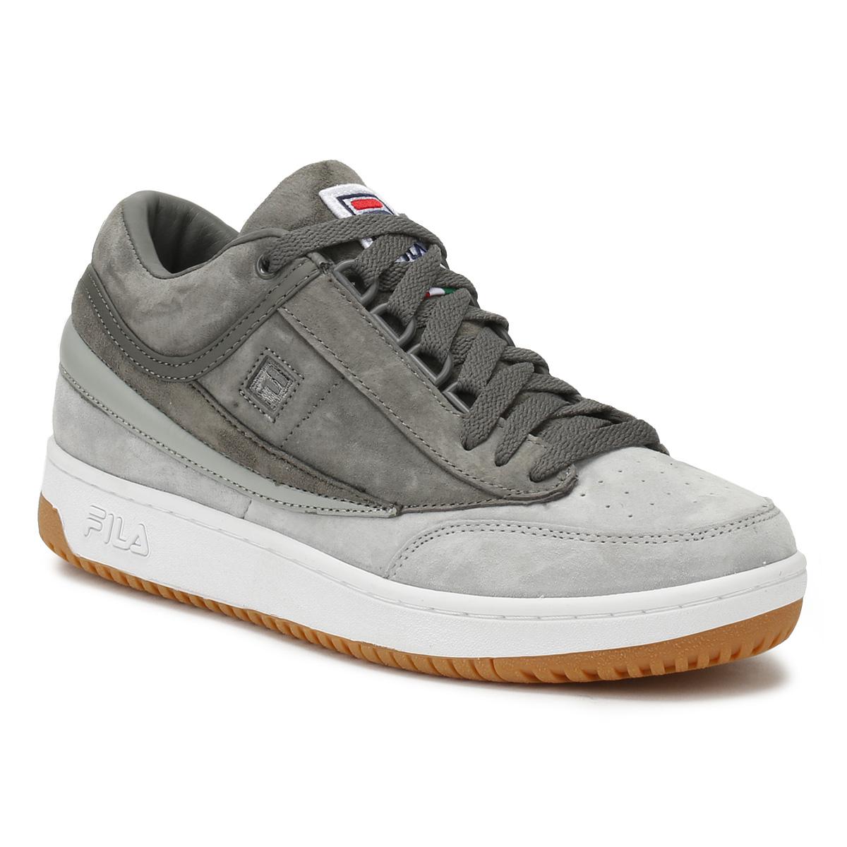 Fila Suede Mens Highrise / Pewter Grey Original Fitness T1