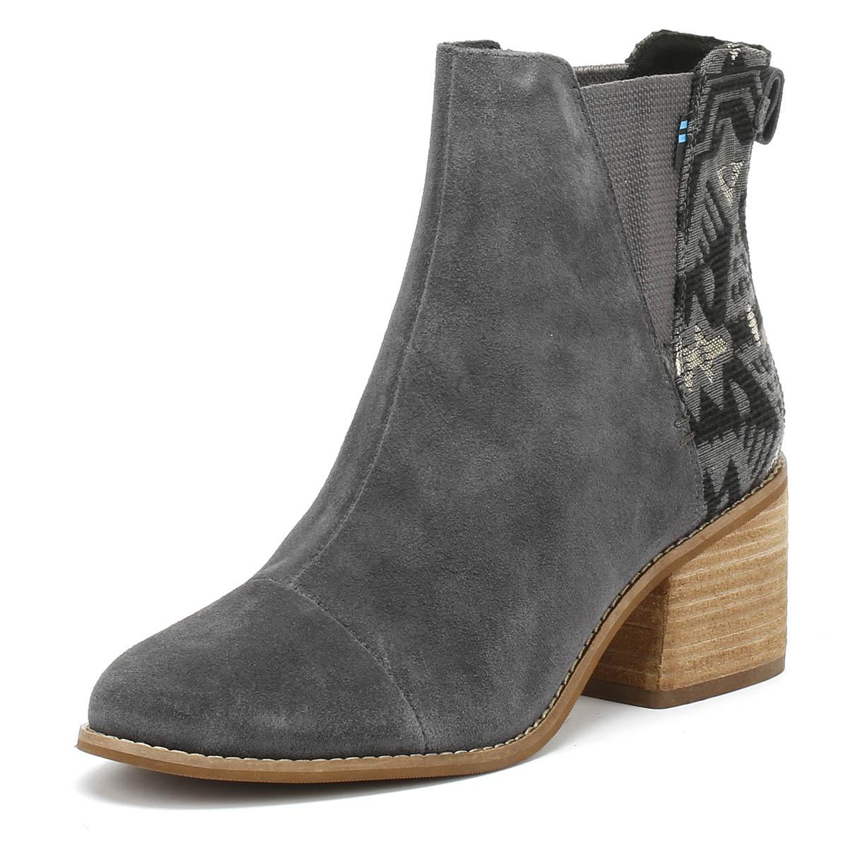 forged iron grey metallic jacquard women's esme boots