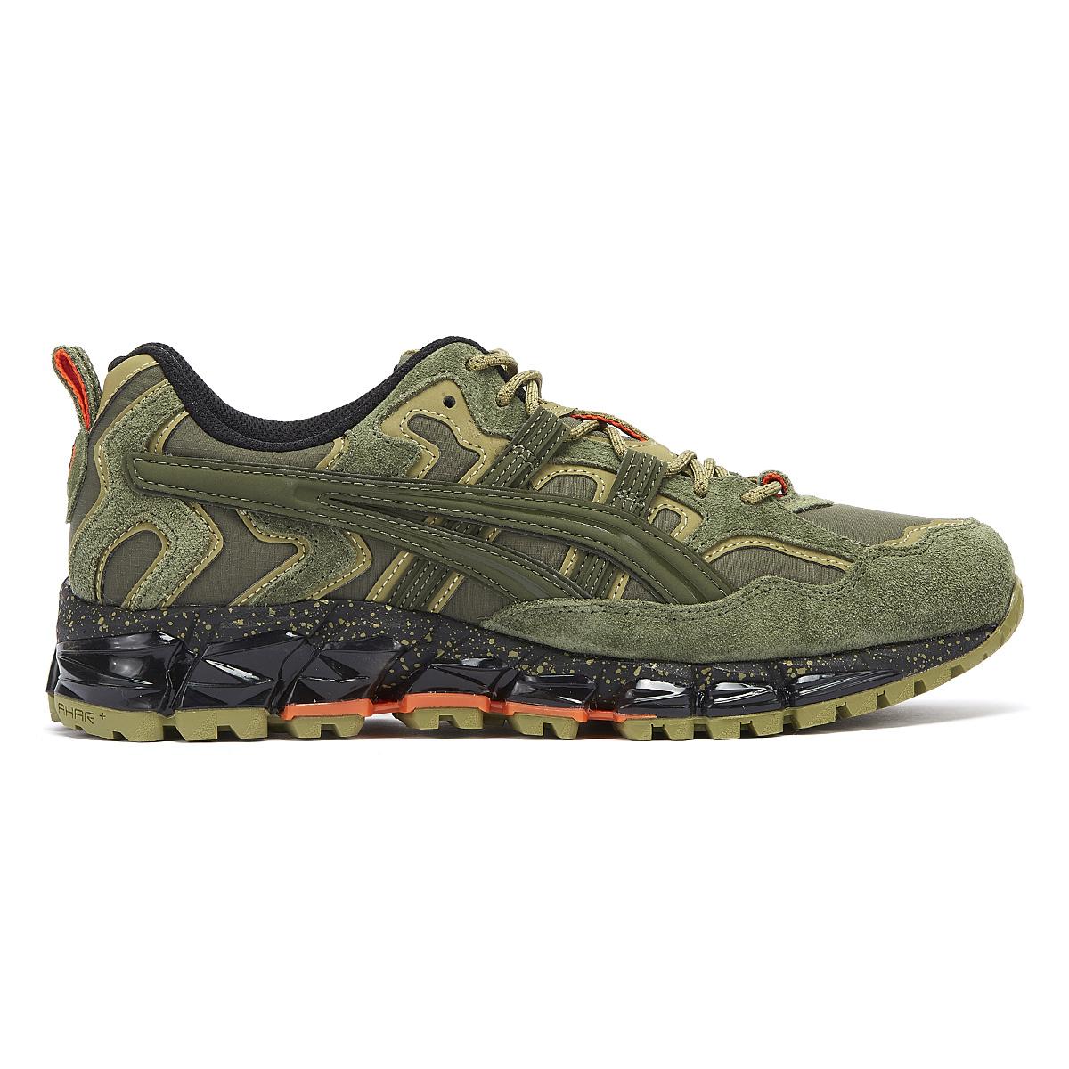 mens olive green trainers