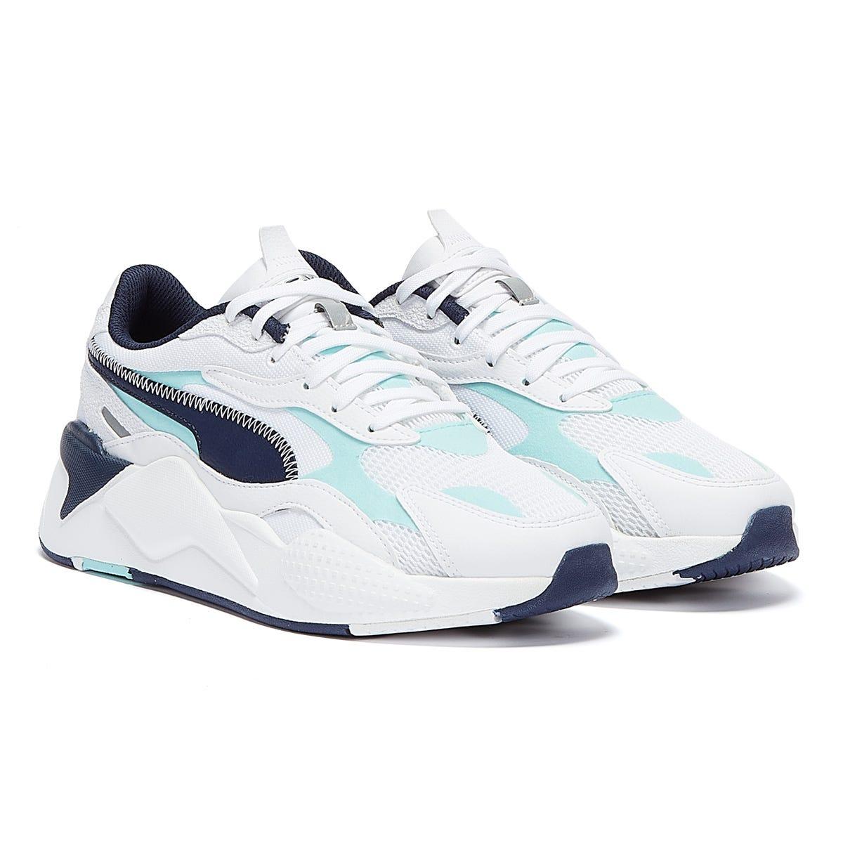 RS-X3 Hard Drive Baskets Blanc / Bleu Clair / Bleu Marine Pour Cuir PUMA  pour homme en coloris Blanc - Lyst