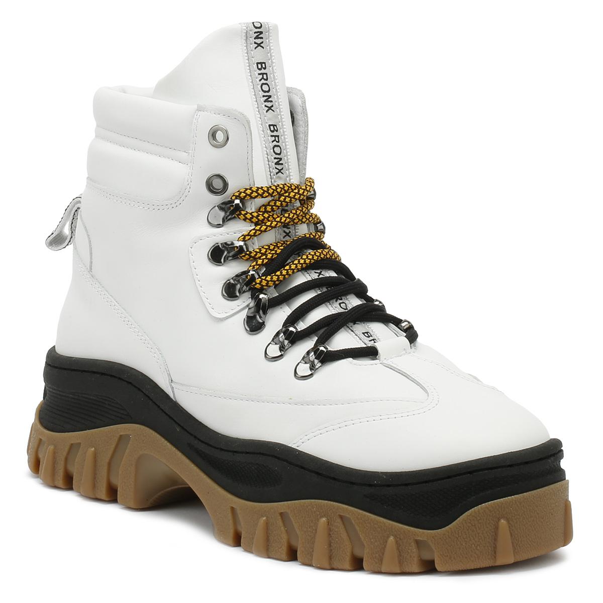bronx chunky hiker boots