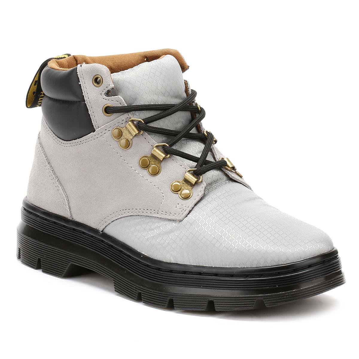 grey canvas doc martens
