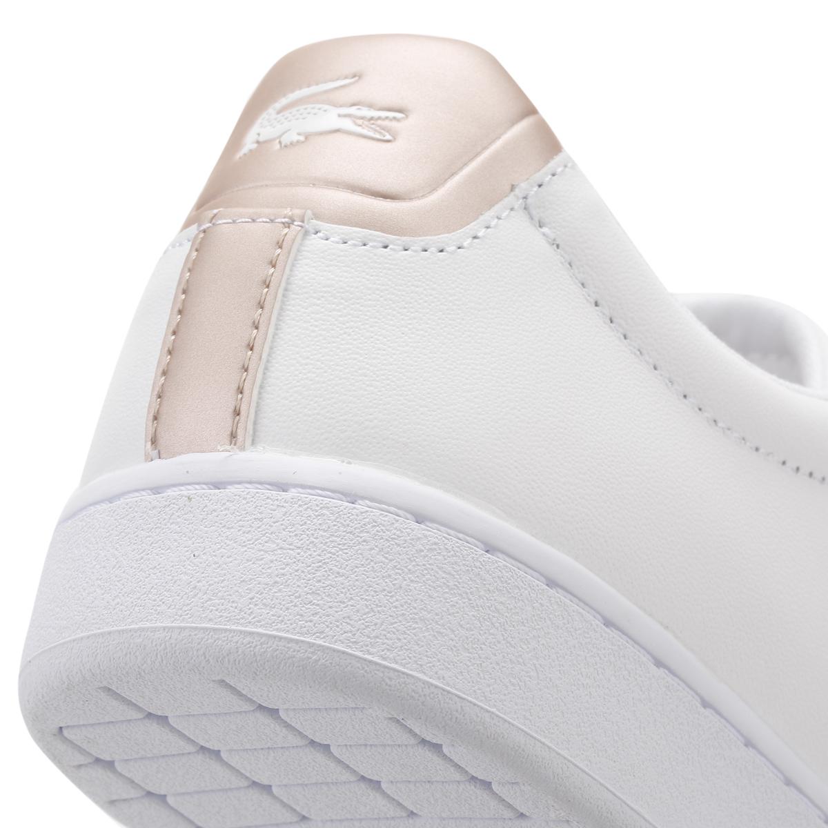 womens pink and white trainers