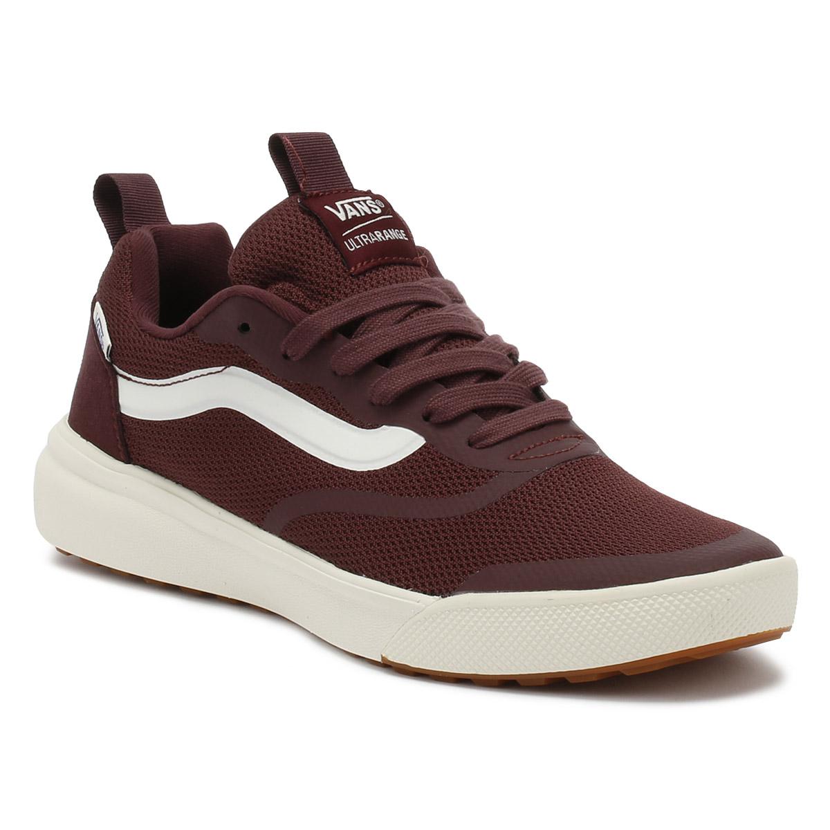 vans burgundy sneakers