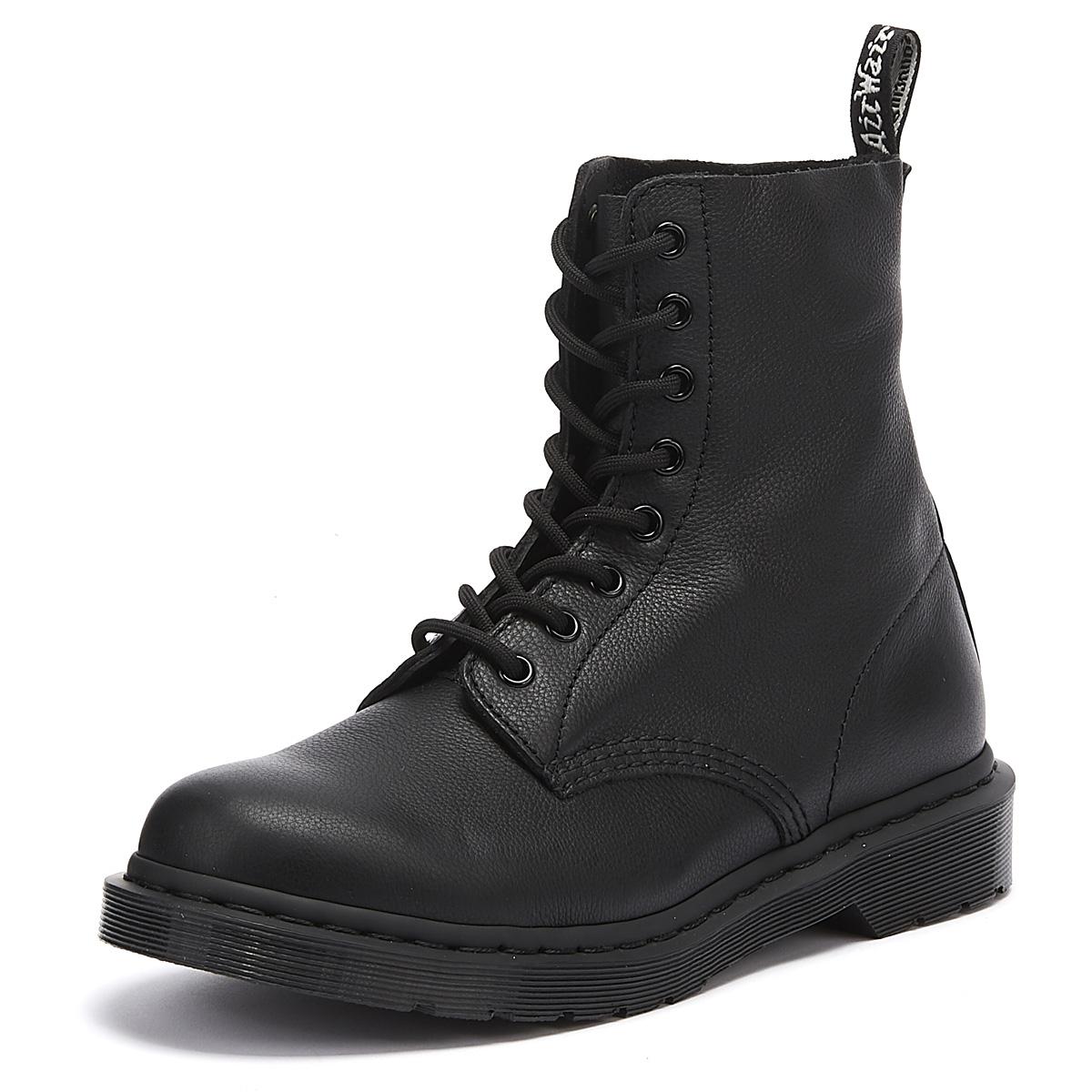 dr martens black 1460 pascal hardware boots