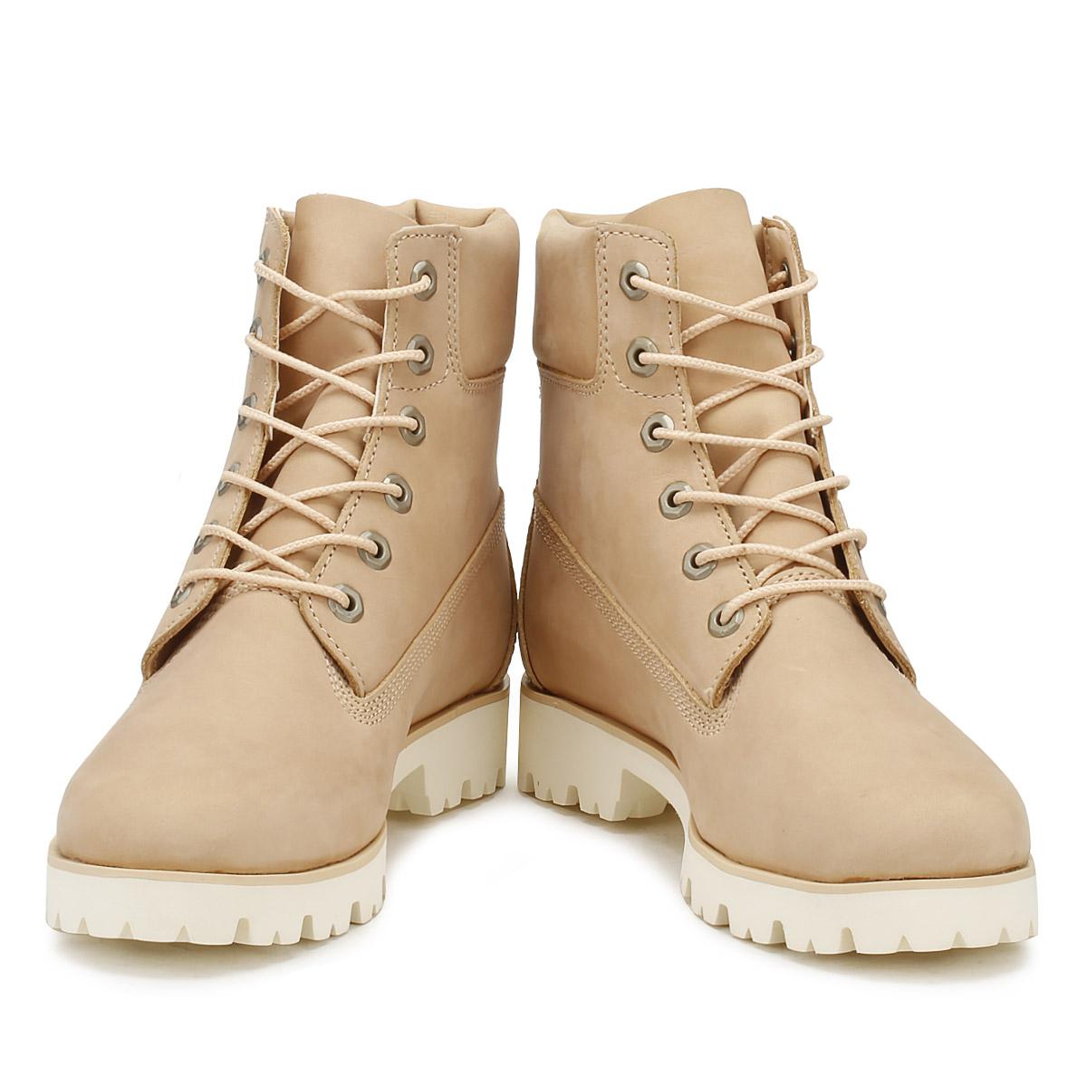 Timberland Rubber Womens Apple Blossom Beige Heritage Lite Boots Women ...