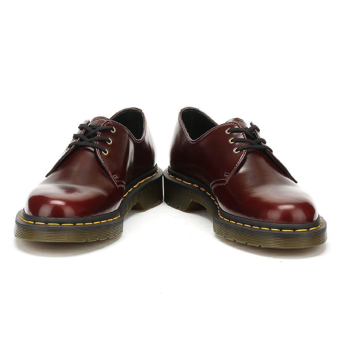 Martens Martens Cherry Red Vegan 1461 Shoes Women's Casual