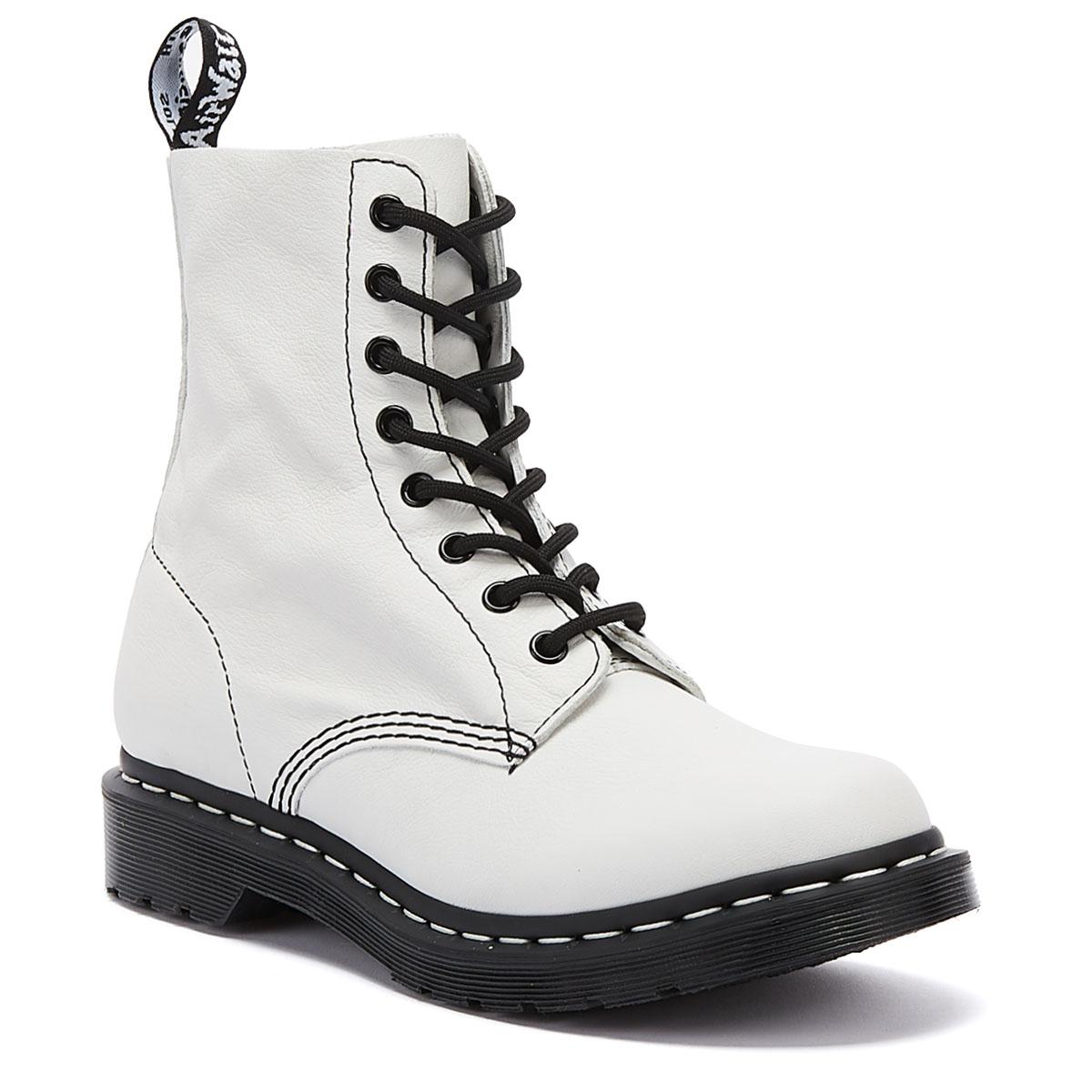 Dr. Martens Leather 1460 Pascal Bw in White - Save 27% - Lyst
