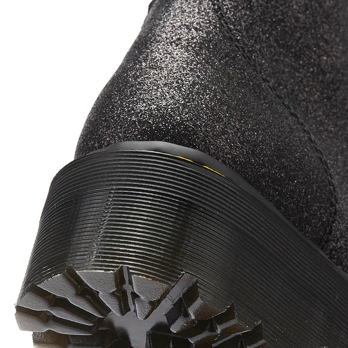 dr martens jadon glitter black