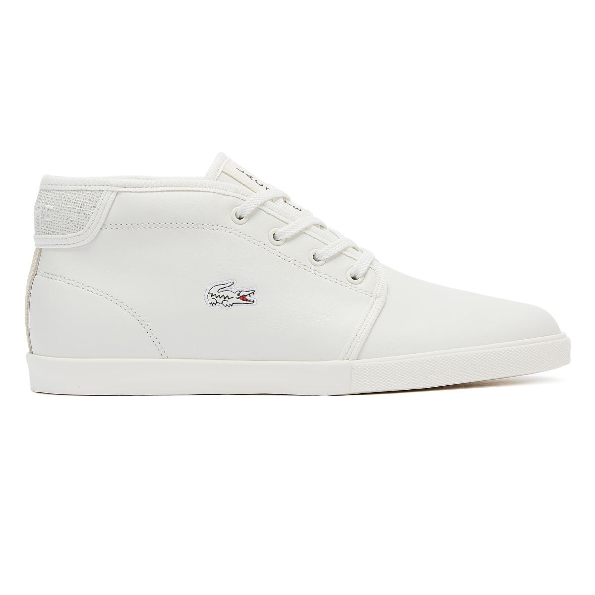 Lacoste Rubber Ampthill 120 Mens Off White Trainers for Men Lyst