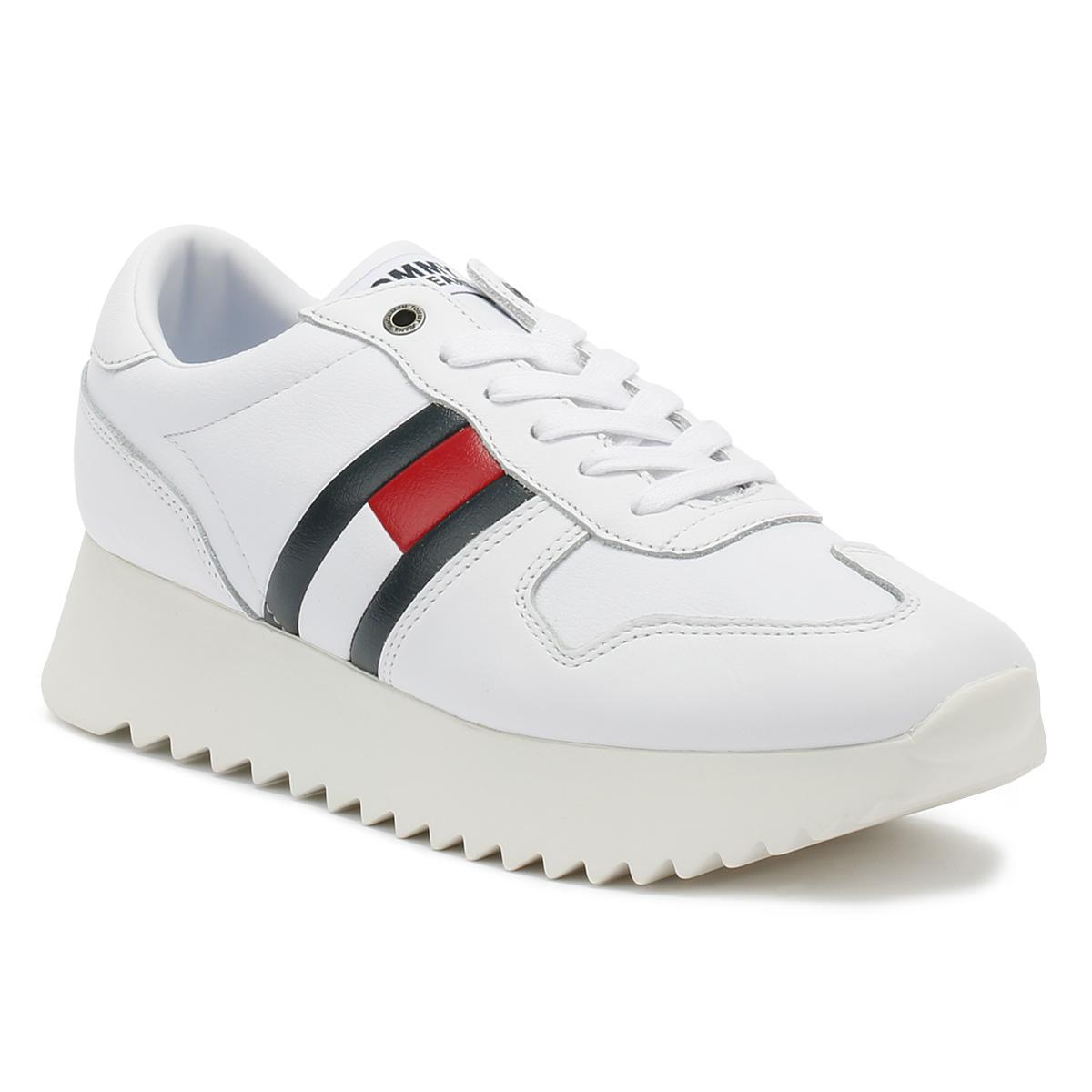 tommy jeans classic flag trainers